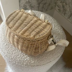 Ollie los mini chari rattan bag